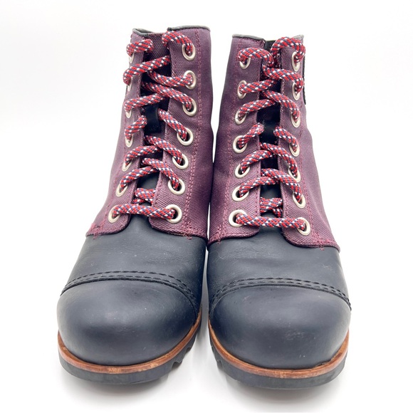 Sorel 1964 Premium Wedge Boot Purple Dahlia Size 8.5 - Picture 2 of 14